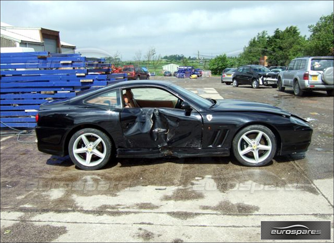 ferrari 575m maranello con 7,475 kilómetros, en preparación para desmantelamiento #2