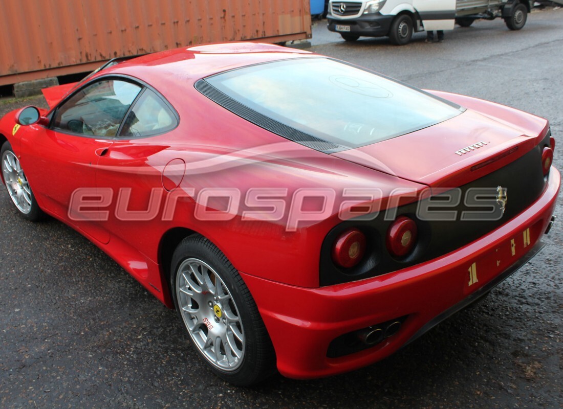 ferrari 360 modena con 33,424 miles, preparándose para desmantelar #4