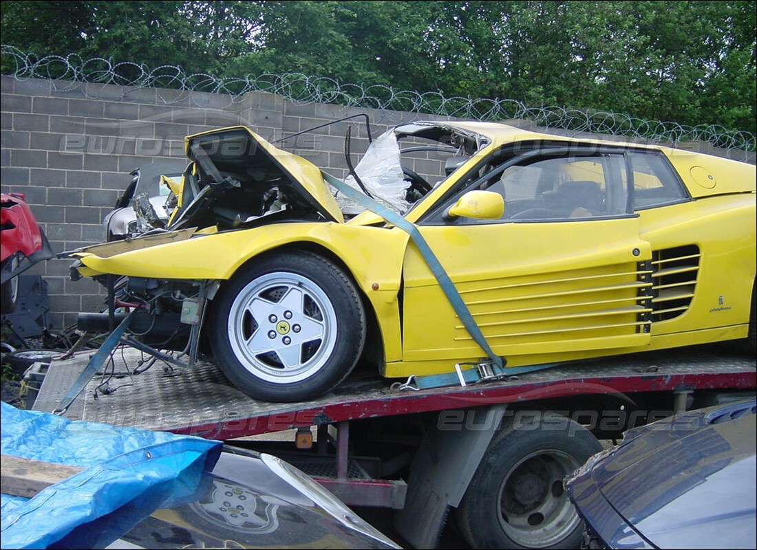 ferrari 512 tr con 27,000 miles, preparándose para desmantelar #6