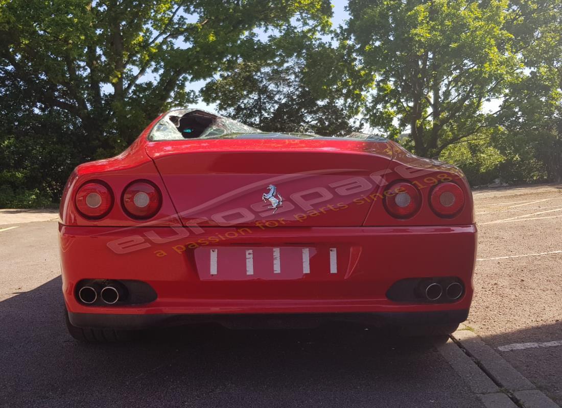 ferrari 550 maranello con 7,765 kilómetros, en preparación para desmantelamiento #4