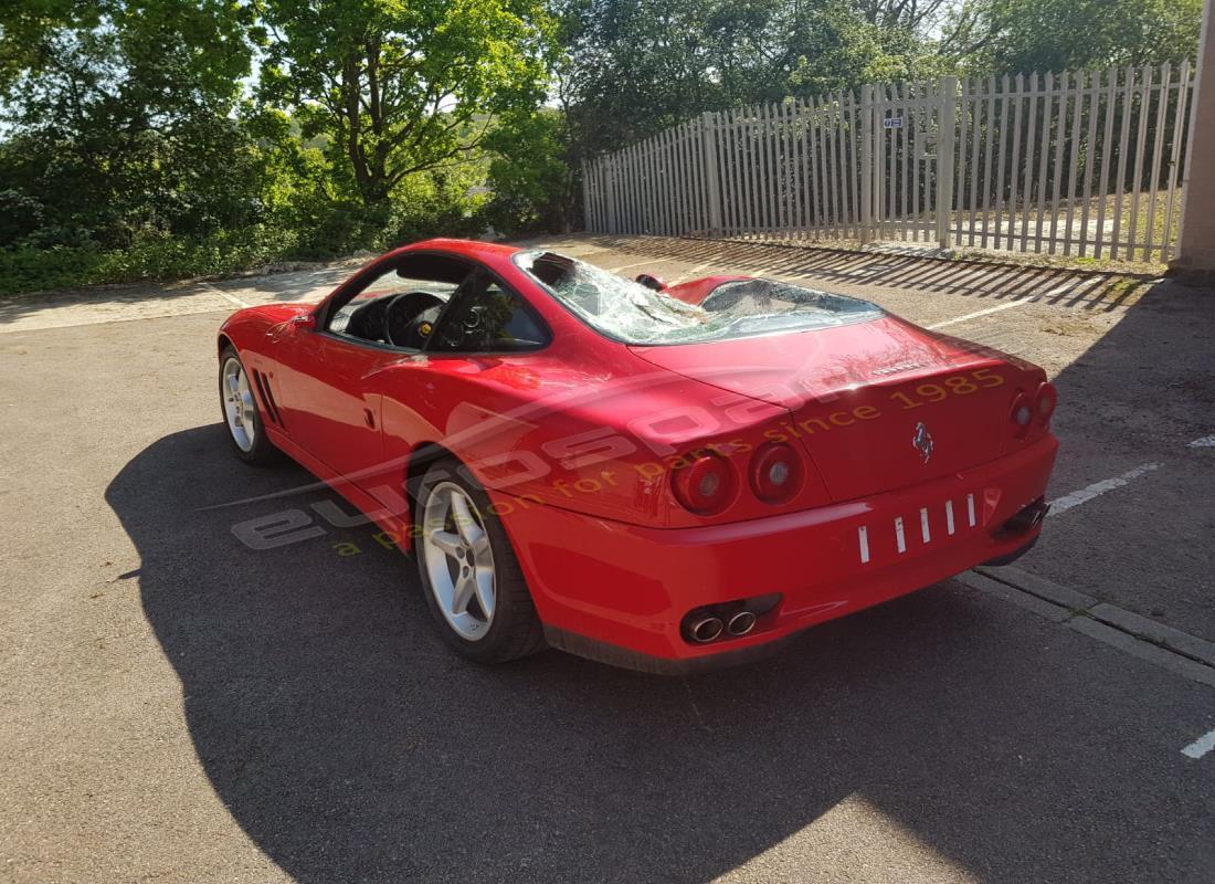 ferrari 550 maranello con 7,765 kilómetros, en preparación para desmantelamiento #3