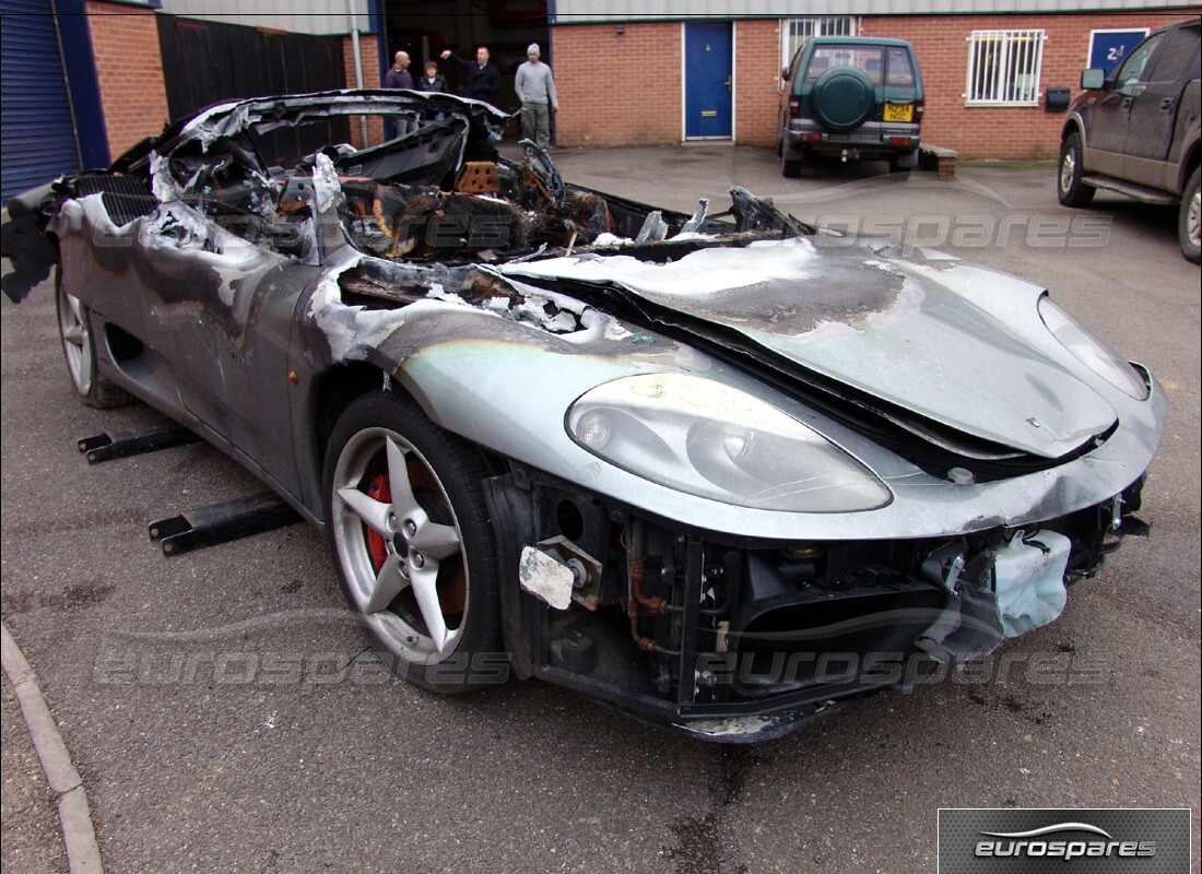 ferrari 360 modena con 22,000 miles, preparándose para desmantelar #6