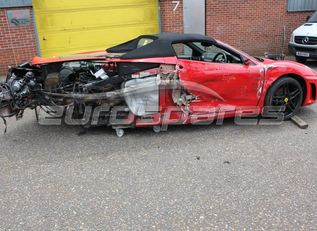 ferrari f430 spider (europe) con 15,744 miles, preparándose para desmantelar #3