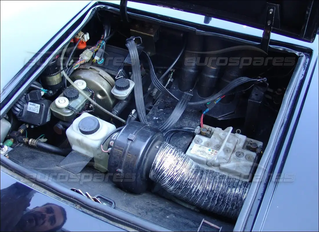 lamborghini jalpa 3.5 (1984) con 44,773 kilómetros, en preparación para desmantelamiento #3