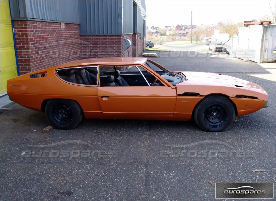 lamborghini espada con 44,000 miles, preparándose para desmantelar #9