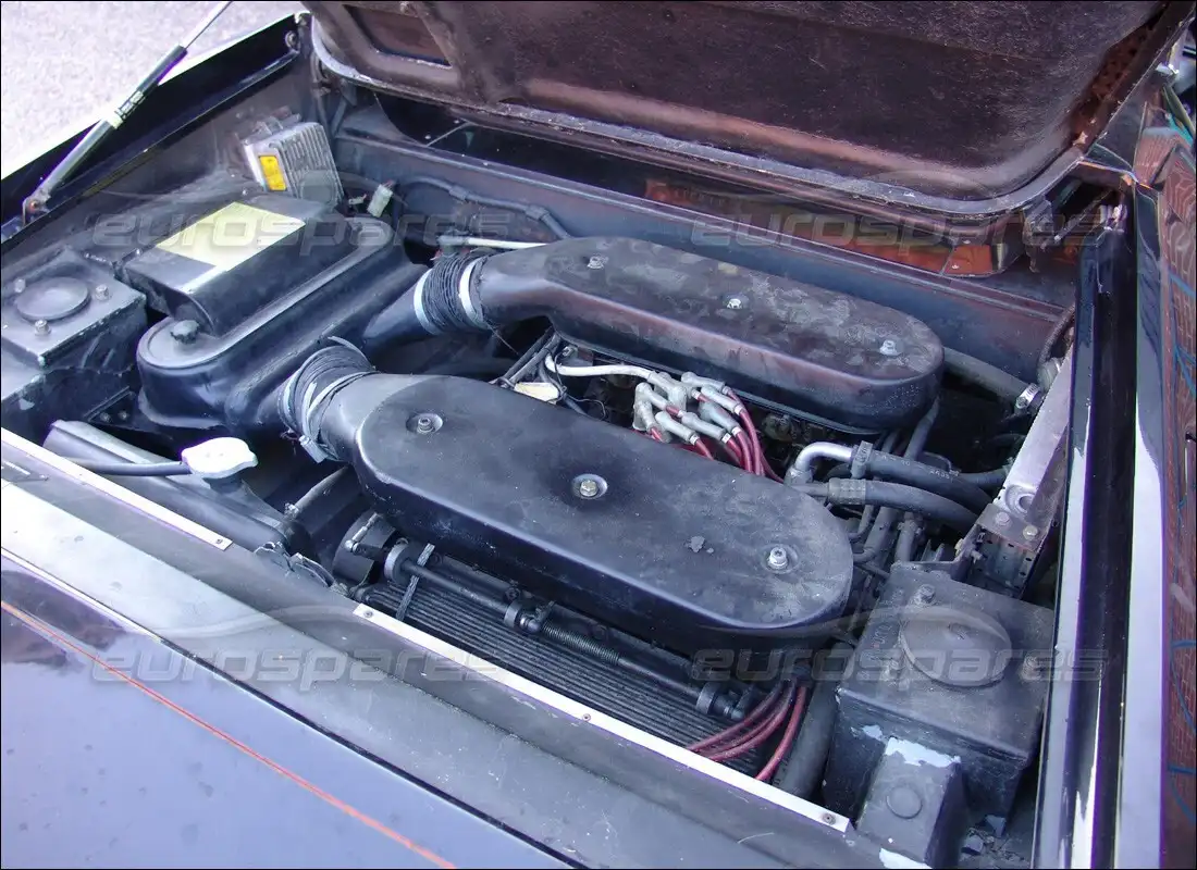 lamborghini jalpa 3.5 (1984) con 44,773 kilómetros, en preparación para desmantelamiento #2