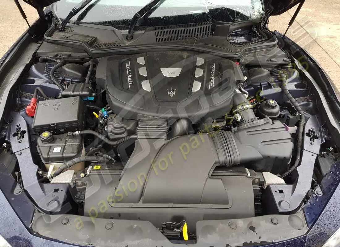 maserati ghibli (2016) con 46,772 miles, preparándose para desmantelar #13