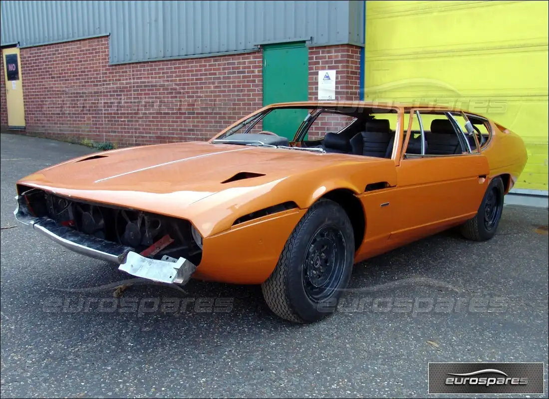lamborghini espada con 44,000 miles, preparándose para desmantelar #2