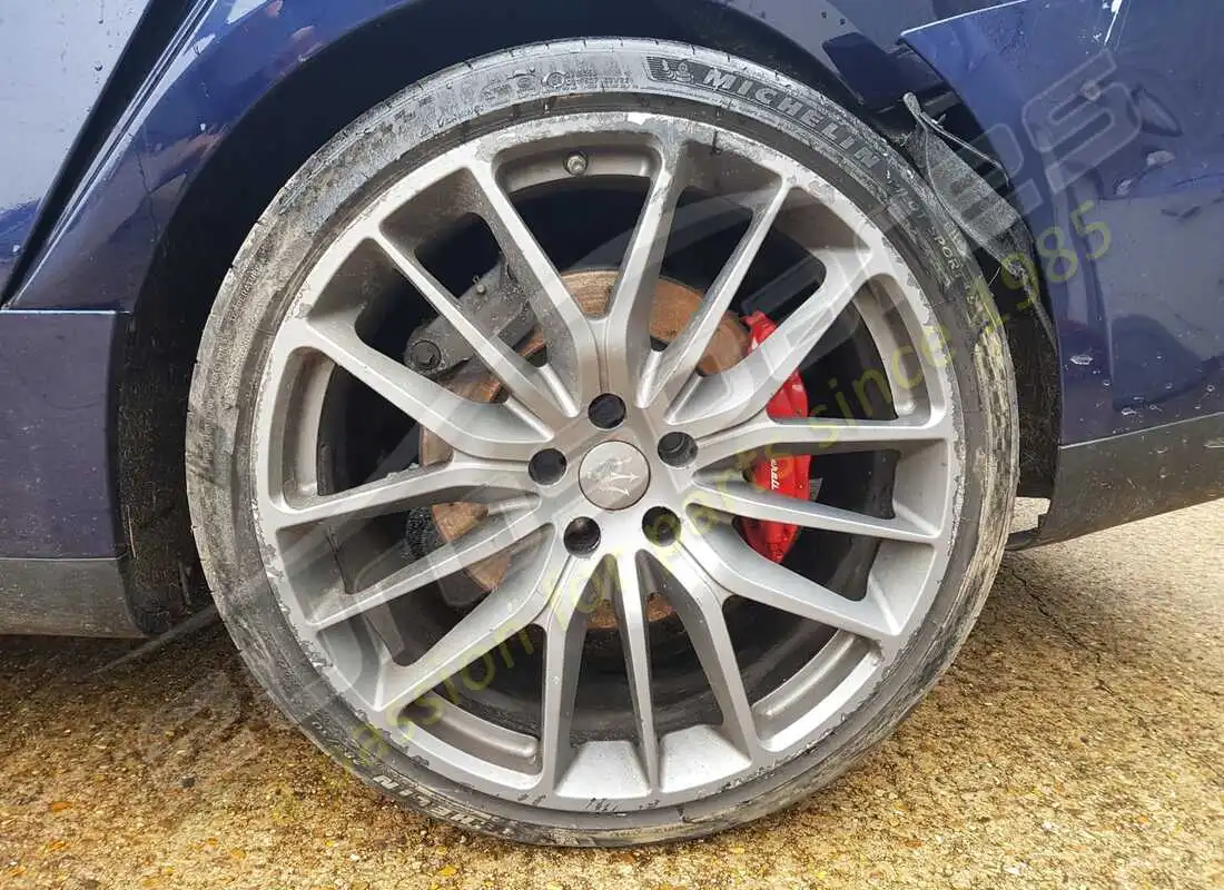 maserati ghibli (2016) con 46,772 miles, preparándose para desmantelar #16